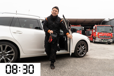 隊員　萩原健太のとある一日